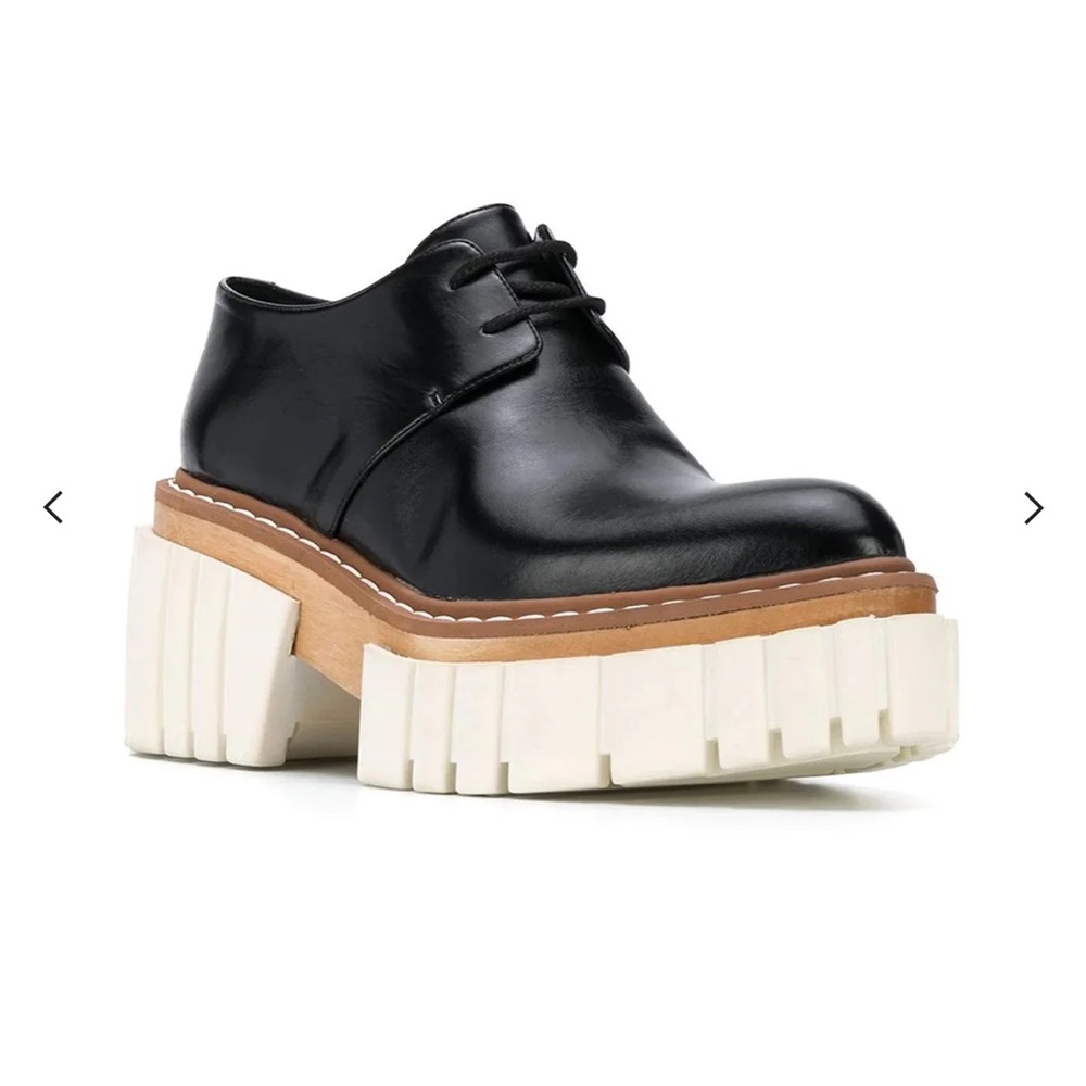 NWOT Stella McCartney Emilie Platform Shoes | Black | Size 37